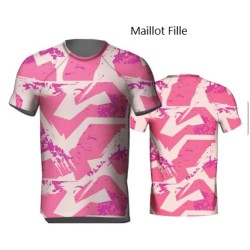 maillot de rugby pour fille personnalisable/maillot équipe de rugby/acheter/rapidoprinting