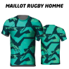 Maillot  de rugby homme personnalisable/maillot équipe de rugby/acheter/rapidoprinting