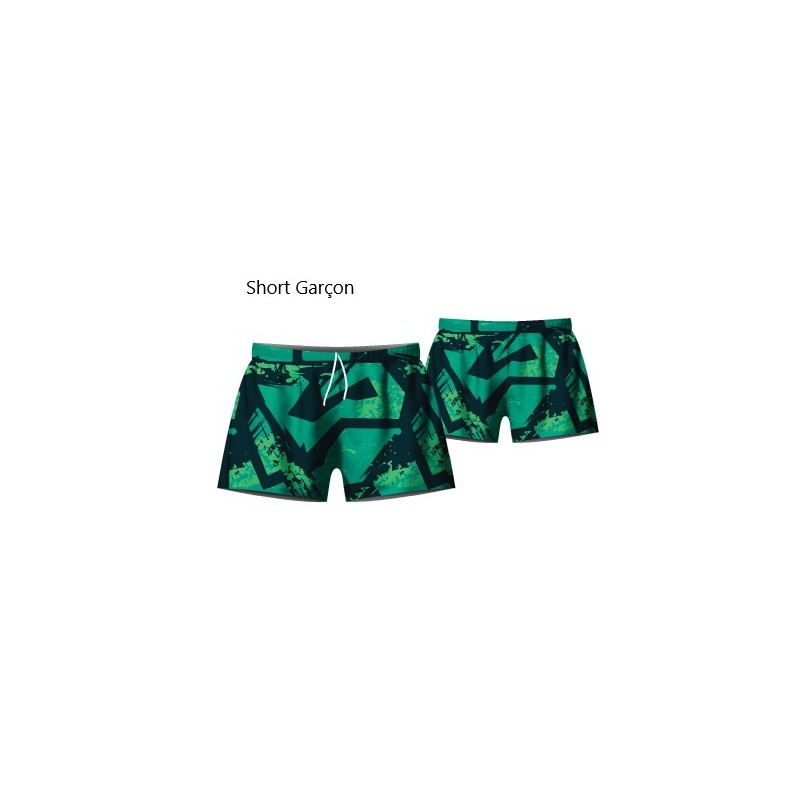 Short de rugby garçon personnalisable/tenue équipe de rugby/acheter/rapidoprinting