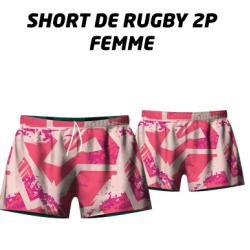 Maillot de RUGBY femme personnalisé, en Polyester 280gr