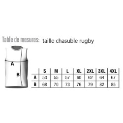 Größe Gitter für anpassbare Rugby Chasuble