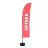Complete Set of Beach Flag "Entrance" / beach flag loan to use / noriflame / buy / rapidopriniting