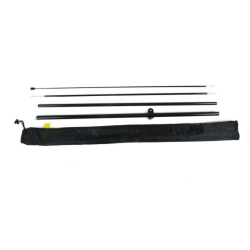 Komplettes Set „OPEN“ Aluminium Beachflags