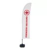 Complete Beach Flag "First Aid" / beach flag all ready / noriflame / buy / rapidoprinting