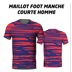 Maillot homme manche courte Football/maillot équipe de football/achetr/rapidoprinting