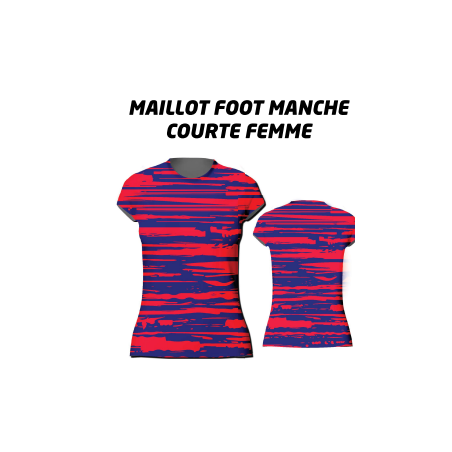 Maillot de foot féminin personnalisé STANDARD OU PRO Polyester