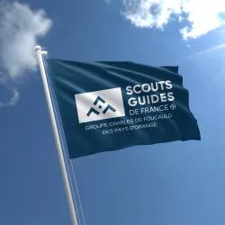 Polyester Custom Flag 115g Format 100x150cm / flags outdoor mat / buy / rapidoprinting