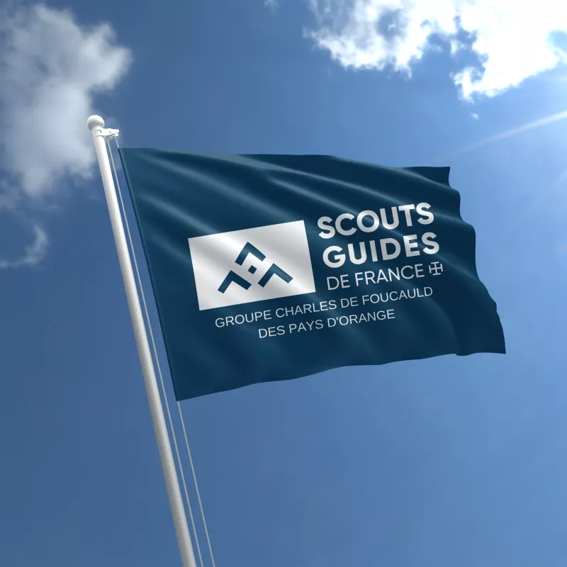 Polyester Custom Flag 115g Format 100x150cm / flags outdoor mat / buy / rapidoprinting