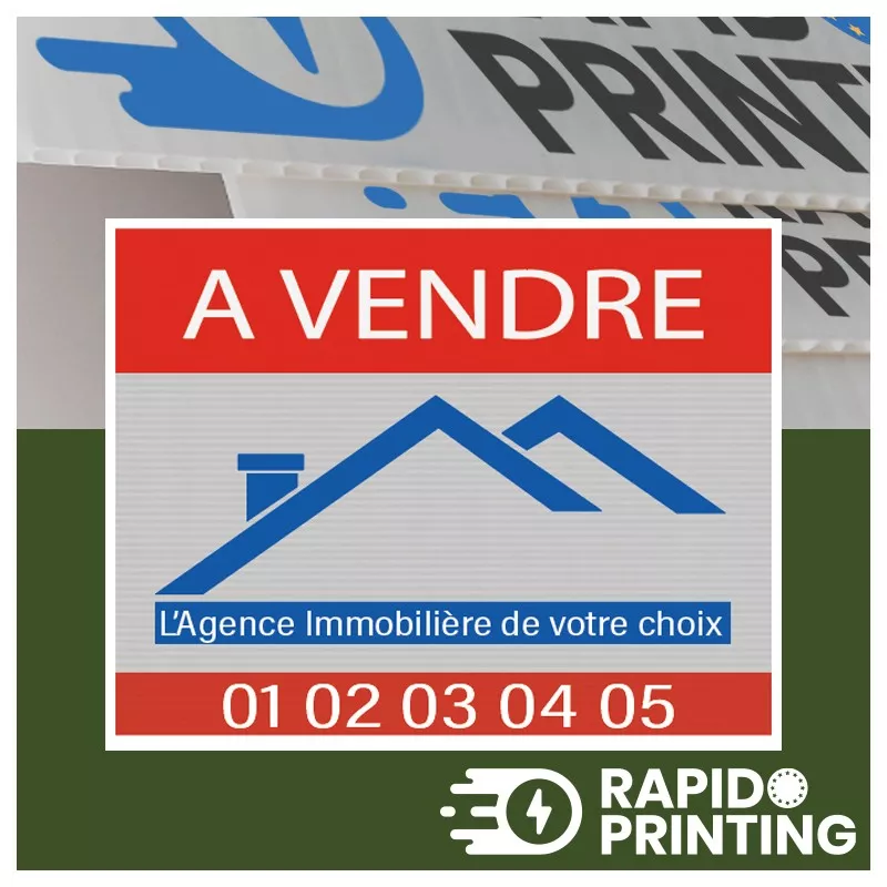 akylux panel for real estate agency / rapidoprinting