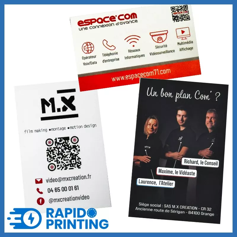 cartedevisite / rapidoprinting / mxcreation / buy / pascher / vernis3d / softtouch / coating