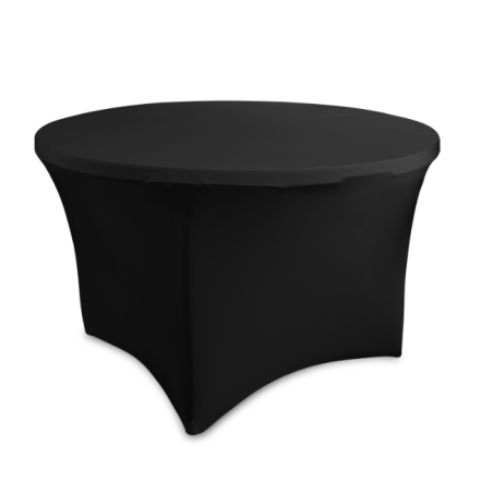 Housse noire pour table 122cm/acheter/rapidoprinting