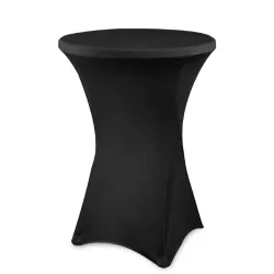 Tablecloth Black Cover for Round Table D80 cm / buy / rapidoprinting
