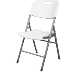 Chaise blanche pliante pour évènement/acheter/rapidoprinting