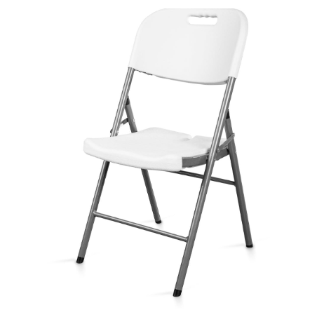 Chaise blanche pliante pour évènement/acheter/rapidoprinting