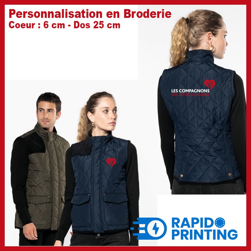 Bodywarmer Mann oder Frau