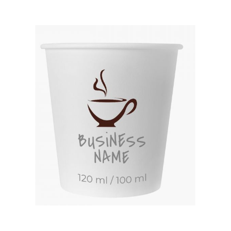Gobelet carton personnalisé 100ml utile/acheter/rapidoprinting