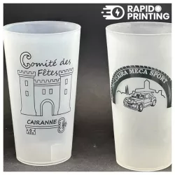 Frosted cup / buy / rapidoprinting