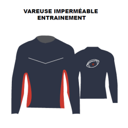 vareuse entrainement adulte/rugby/acheter/rapidoprinting