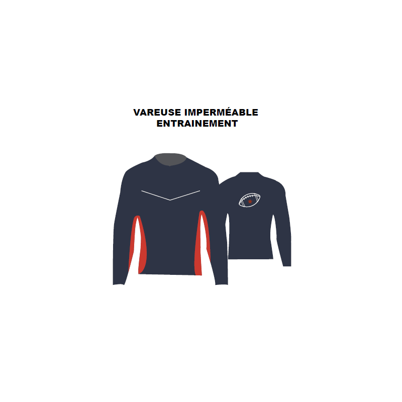 vareuse entrainement adulte/rugby/acheter/rapidoprinting