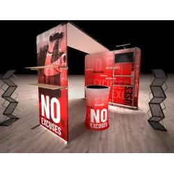 stand 9 / stand for professional lounge / buy / rapidoprinting