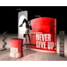 stand 1 / single stand / stand for trade show / bought / rapidoprinting