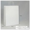 sac Kraft taille L personnalisé poignée torsadée/acheter/Rapidoprinting