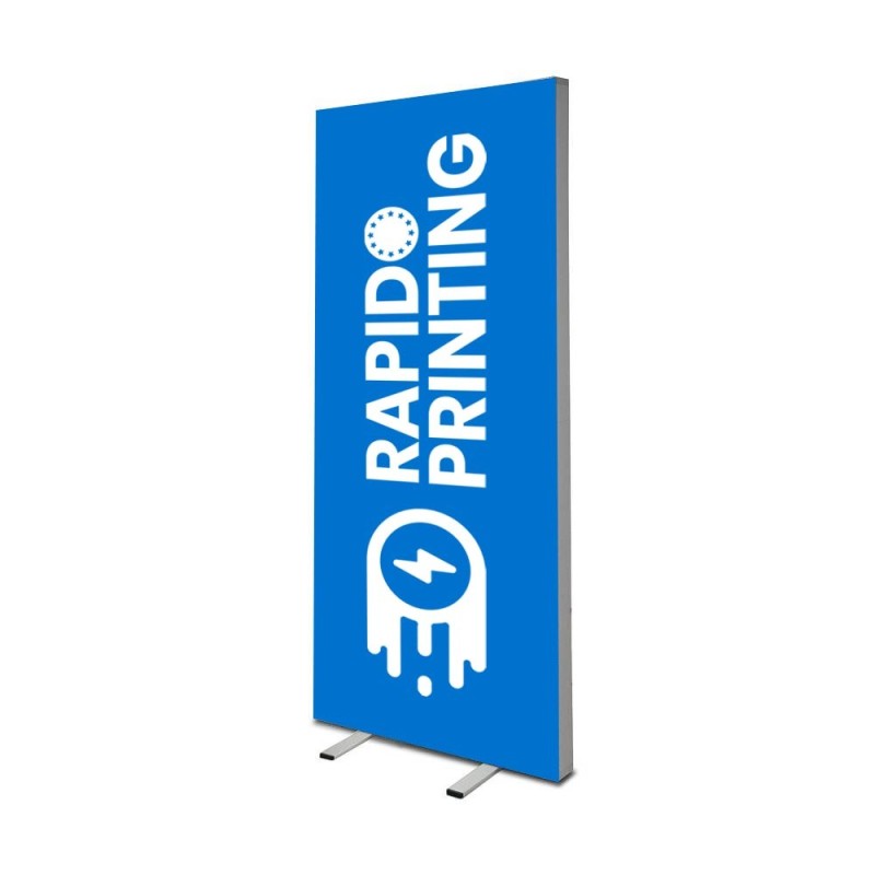 Totem Rahmen LED Licht Stoff 85x200cm ein Gesicht