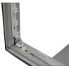 Totem Rahmen LED Licht Stoff 85x200cm doppelseitig billig