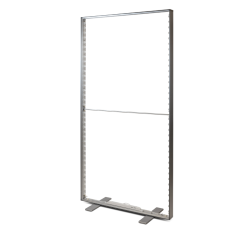 Totem Rahmen LED Licht Stoff 85x200cm doppelseitig billig