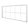 Backlit image wall for professional living room-showroom