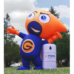 Inflatable advertising objects / Gazman / custom-made / buy / rapidoprinting