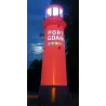 Inflatable advertising objects / custom-made / lighthouse / buy / rapidoprinting