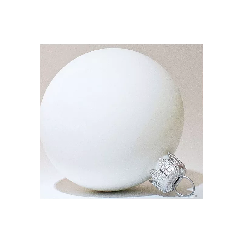 Christmas balls 80 mm customized | Logo and text, tampography