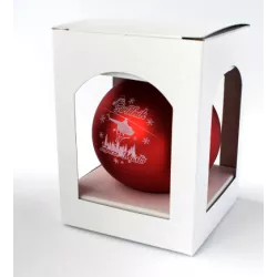 individual box for customizable Christmas ball