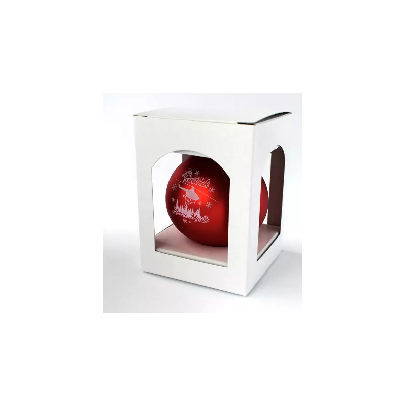 individual box for customizable Christmas ball