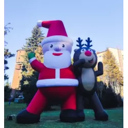 Customizable Inflatable Santa Claus