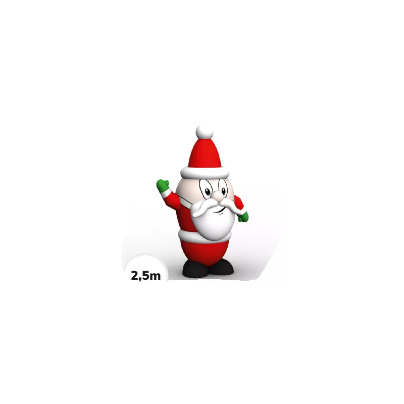 Santa Claus Inflatable 2m50 / buy / Rapidoprinting