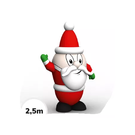 Santa Claus Inflatable 2m50 / buy / Rapidoprinting