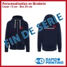 HERREN-HOODIES MIT KAPUZE UND DURCHGEHENDEM REISSVERSCHLUSS