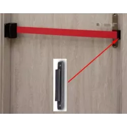 example of installation / stop of wall belt / Rapidoprinting