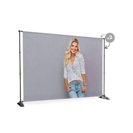 exemple structure photocall équipée/acheter/Rapidoprinting