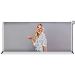 Custom Call Photo Stand - Canvas for Event and Studio