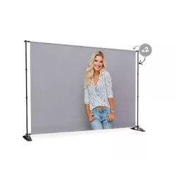 Custom Call Photo Stand - Canvas for Event and Studio