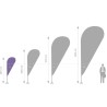 taille/beachflag goutte/acheter/Rapidoprinting