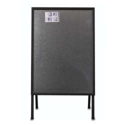 Vue 4 chevalet noir/acheter/Rapidoprinting