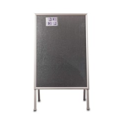 Easel Silver door poster / buy / Rapidoprinting