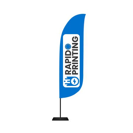 Segel für Convex Beach Flag auffüllen