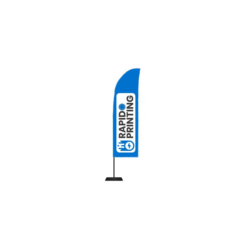 Beach flag couteau/beach flag/acheter/rapidoprinting