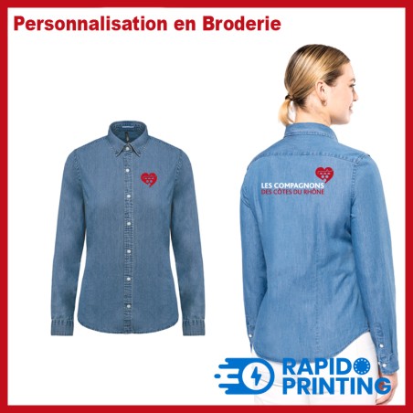jeans hemd bestickt herz und rücken jeans hemd bestickt herz und rücken