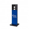 Screen standing with custom visual